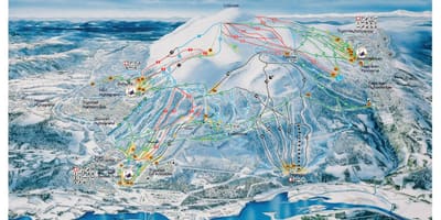 Лижі Норвегія карті
